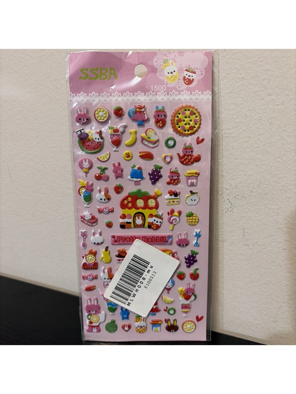 Petit Fancy Pretty Rabbit Stickers DA5112-C